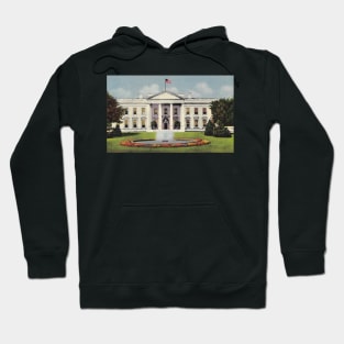 White House postcard, 1950 Hoodie